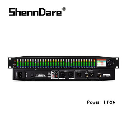 ShennDare EQ231 31 Band Stereo Graphic DSP Professional Digital Audio Equalizer – DJ Effect Equalizador Studio Recording Equipment - ZAMAR AUDIO SOLUTIONS