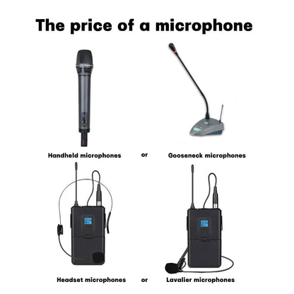 SHENNDARE EU-4000 4-Channel True Diversity Wireless Microphone System – Handheld & Lavalier MIC for Professional Conference, Performance, Church Events - ZAMAR AUDIO SOLUTIONS