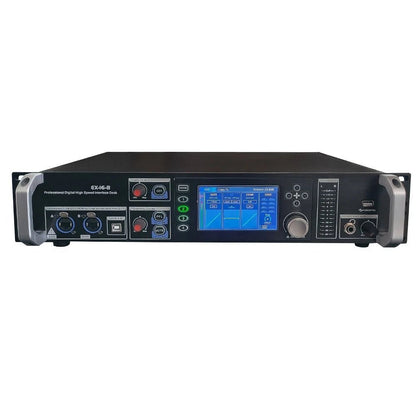 ShennDare EX16 - 8 Professional Rack - mounted Digital Audio Mixer – 18 Channel Mixing Console for Stage Performance Audio Expansion - ZAMAR AUDIO SOLUTIONS
