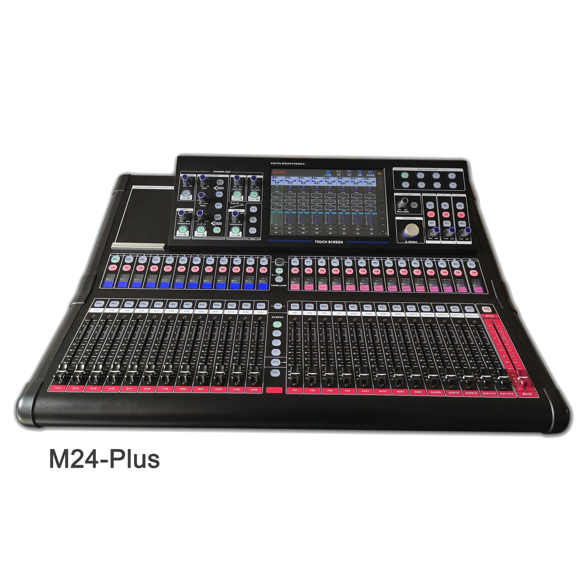 ShennDare M24-Plus Professional Digital Mixing Console – 34 Channel Audio Mixer for Multi-Track Recording, DJ Console, and Sound Card System - ZAMAR AUDIO SOLUTIONS