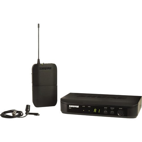 Shure BLX14/CVL wireless lavalier mic Kenya full system kit including receiver bodypack and CVL mic