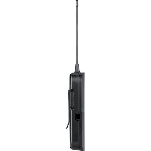 Shure BLX14/CVL wireless lavalier mic Kenya BLX4 receiver angled view showing rack mount design