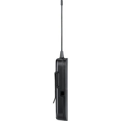 Shure BLX14/CVL wireless lavalier mic Kenya BLX4 receiver angled view showing rack mount design