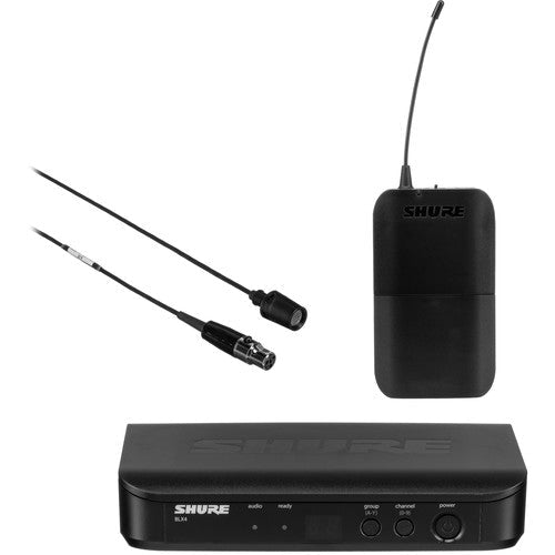 Shure BLX14/CVL wireless lavalier mic Kenya CVL Centraverse lavalier microphone close-up detail