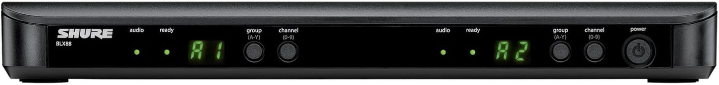 Shure BLX288 — Dual Wireless Handheld Microphone System, Nairobi Delivery - ZAMAR AUDIO SOLUTIONS
