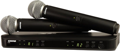 Shure BLX288 — Dual Wireless Handheld Microphone System, Nairobi Delivery - ZAMAR AUDIO SOLUTIONS