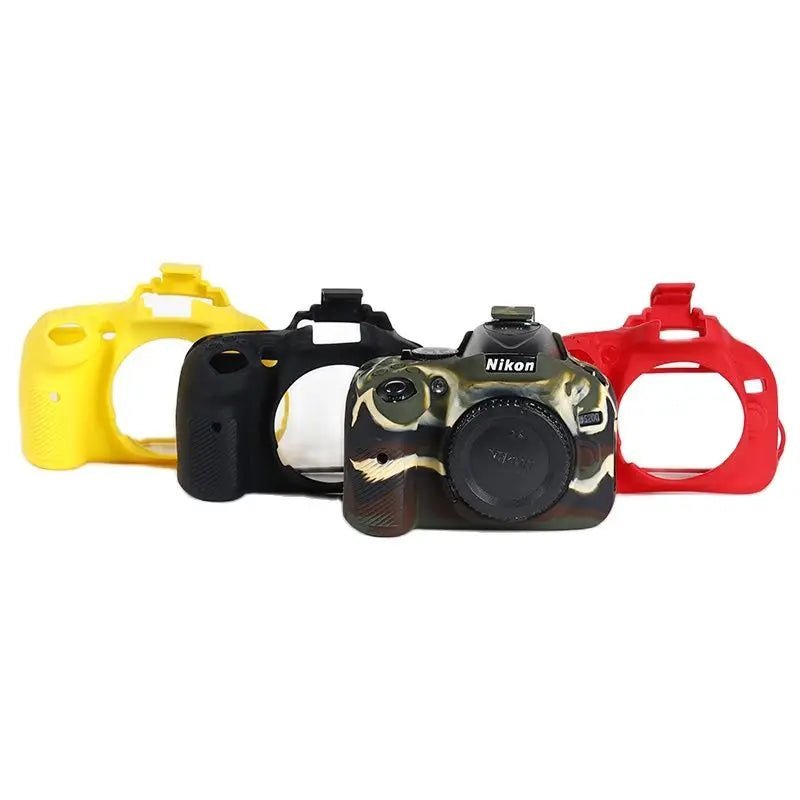 Silicone Armor Skin Camera Case Body Cover Protector – Custom-Fit for Nikon D5200, High-Quality, Scratch & Shock Protection - ZAMAR AUDIO SOLUTIONS