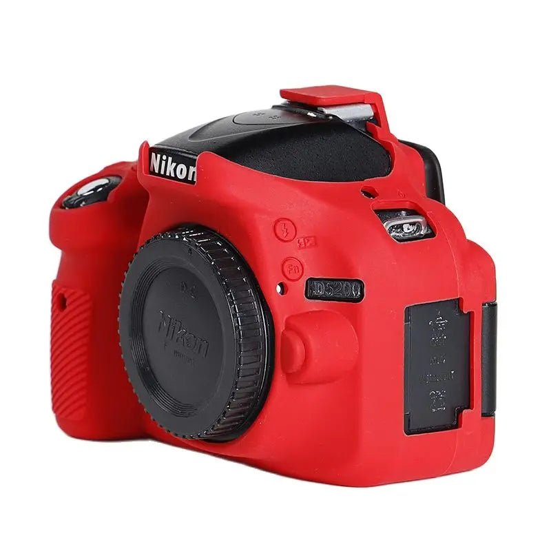 Silicone Armor Skin Camera Case Body Cover Protector – Custom-Fit for Nikon D5200, High-Quality, Scratch & Shock Protection - ZAMAR AUDIO SOLUTIONS