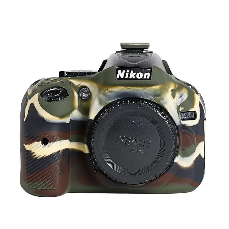 Silicone Armor Skin Camera Case Body Cover Protector – Custom-Fit for Nikon D5200, High-Quality, Scratch & Shock Protection - ZAMAR AUDIO SOLUTIONS