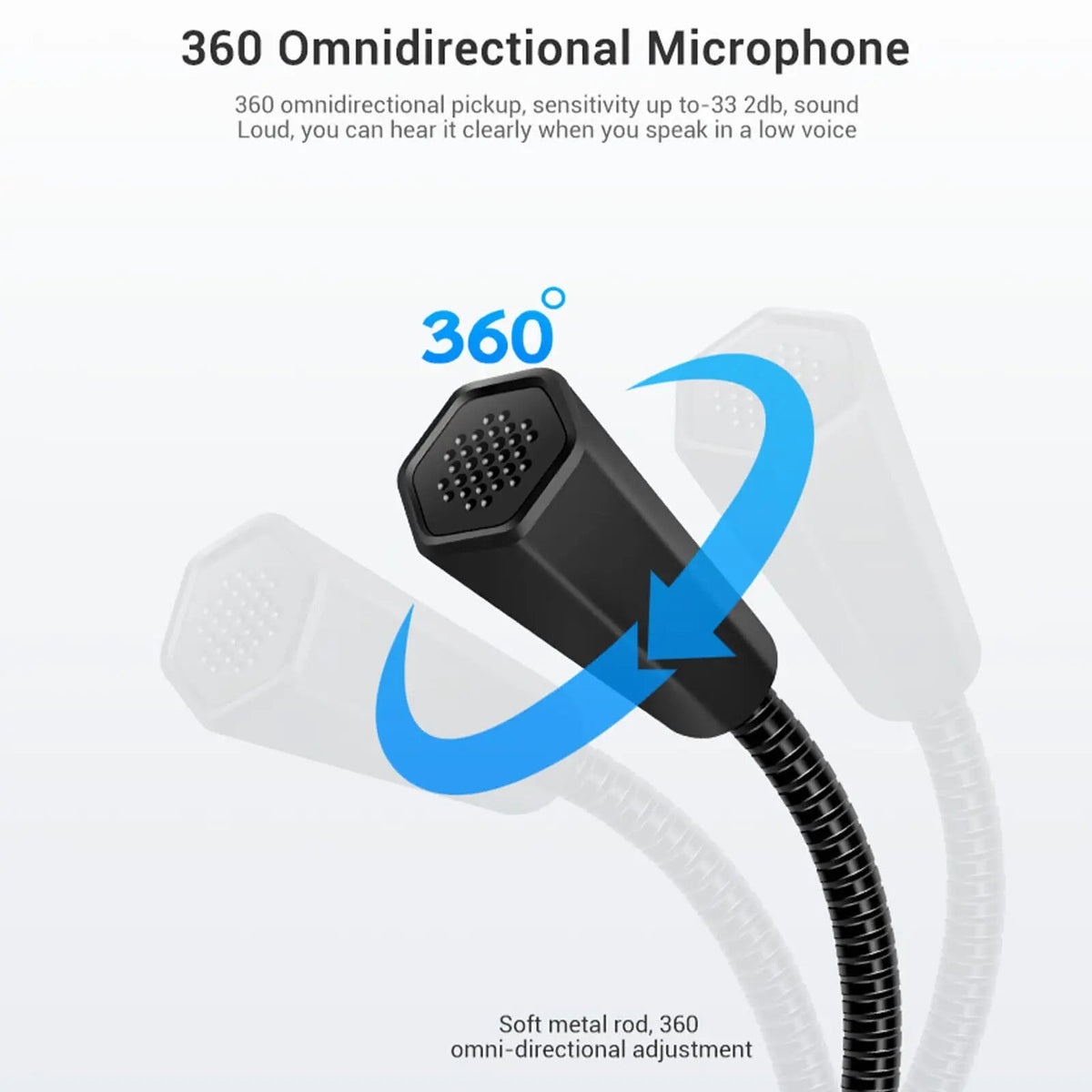 SK-30 USB Condenser Microphone – Desktop Recording Mic with Stand for PC, Laptop, YouTube, Gaming, and Studio - ZAMAR AUDIO SOLUTIONS