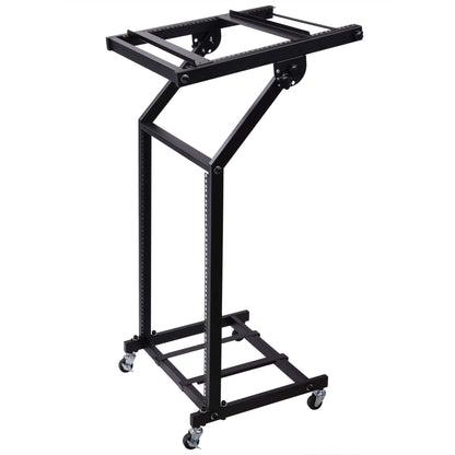 Skeleton Rack Mount Rolling Stand Kenya with steel frame and lockable castor wheels — Zamar Audio Solutions