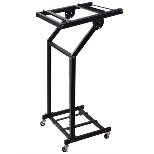 Skeleton Rack Mount Rolling Stand Kenya with steel frame and lockable castor wheels — Zamar Audio Solutions