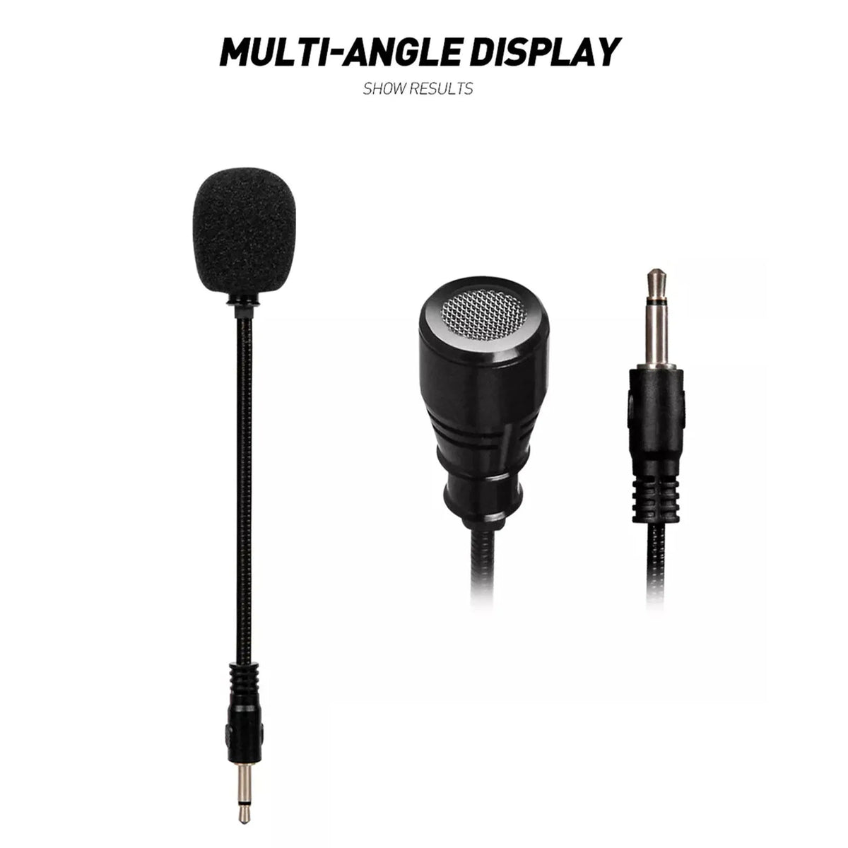 SM-13 Condenser Short Microphone – 3.5mm Flexible Mini Audio Mic for Computer, Laptop, Mobile Phone, PC, Studio Singing - ZAMAR AUDIO SOLUTIONS