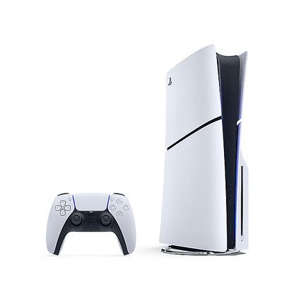 PS5 Slim 1TB Kenya with DualSense wireless controller – Sony PlayStation®5 gaming setup