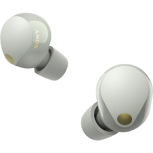 Sony WF-1000XM5 earbuds Kenya, two earbuds shown from opposite angled views