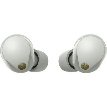 Sony WF-1000XM5 earbuds Kenya, front-facing pair showing the touch surfaces and mesh grilles