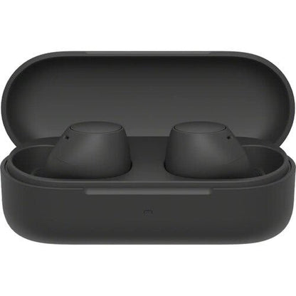 Sony WF-C510 earbuds Kenya open black charging case with both earbuds inside