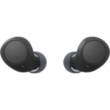Sony WF-C510 earbuds Kenya black left and right earbuds viewed from the front