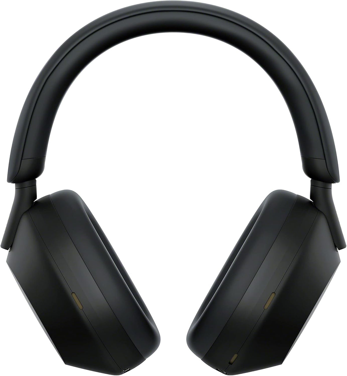 Sony WH-1000XM5 Kenya front-facing view showing both ear cups and padded headband, matte black finish
