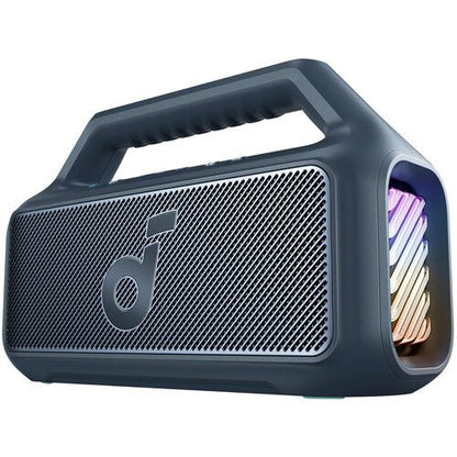 Soundcore Boom 2 Bluetooth Speaker front view — 80W outdoor IPX7