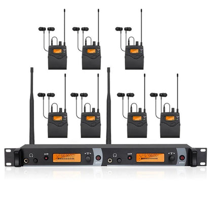 SoundGen Pro SM-2050 In-Ear Monitor System - 2-Channel Wireless Monitor for Stage