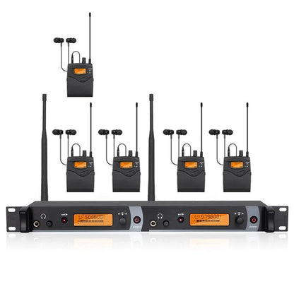 SoundGen Pro SM-2050 In-Ear Monitor System - 2-Channel Wireless Monitor for Stage