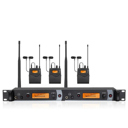 SoundGen Pro SM-2050 In-Ear Monitor System - 2-Channel Wireless Monitor for Stage