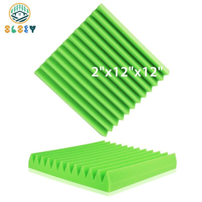 Soundproofing Foam Panel – 6/12/24 Pcs, High Density Sound Proof Sponge Pad, Home Studio, Bedroom Ceiling Design - ZAMAR AUDIO SOLUTIONS