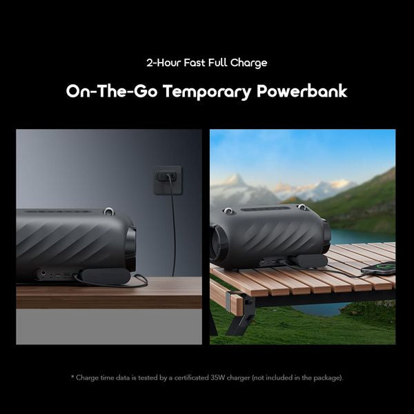 Oraimo SpaceBox Pro — Portable Bluetooth Speaker with Deep Bass for Music & Events, Nairobi Delivery