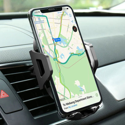 Sucker Car Phone Holder Mount Stand – GPS Mobile Cell Support for iPhone, Xiaomi, Huawei, Samsung, Adjustable Viewing Angle - ZAMAR AUDIO SOLUTIONS