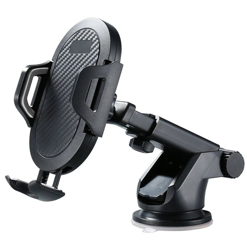 Sucker Car Phone Holder Mount Stand – GPS Mobile Cell Support for iPhone, Xiaomi, Huawei, Samsung, Adjustable Viewing Angle - ZAMAR AUDIO SOLUTIONS