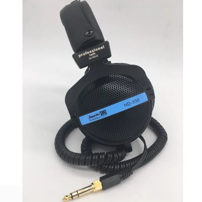Superlux HD-330 Semi-Open Dynamic Audiophile Stereo Headphone – Soft Earmuff Recording Monitoring Gaming Music Headset - ZAMAR AUDIO SOLUTIONS