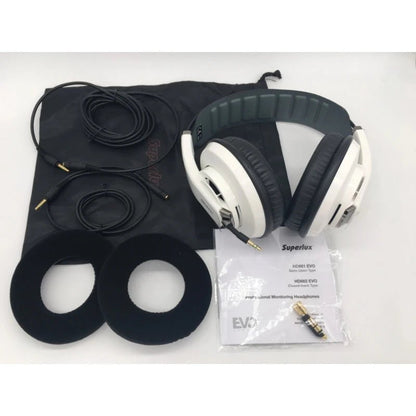 Superlux HD681 EVO Professional Monitoring Headphones – Upgraded Version, Detachable Audio Cable, Stereo HiFi DJ Headset - ZAMAR AUDIO SOLUTIONS