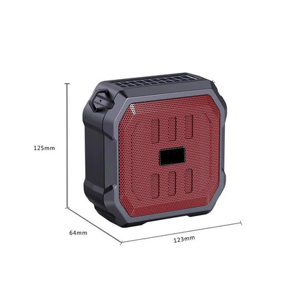 SwYiSm Outdoor Solar Charging Bluetooth Speaker – Portable Wireless Speaker with LED Lighting, FM Radio, and Subwoofer for Cycling & Outdoor Activities - ZAMAR AUDIO SOLUTIONS