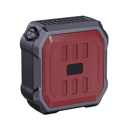 SwYiSm Outdoor Solar Charging Bluetooth Speaker – Portable Wireless Speaker with LED Lighting, FM Radio, and Subwoofer for Cycling & Outdoor Activities - ZAMAR AUDIO SOLUTIONS