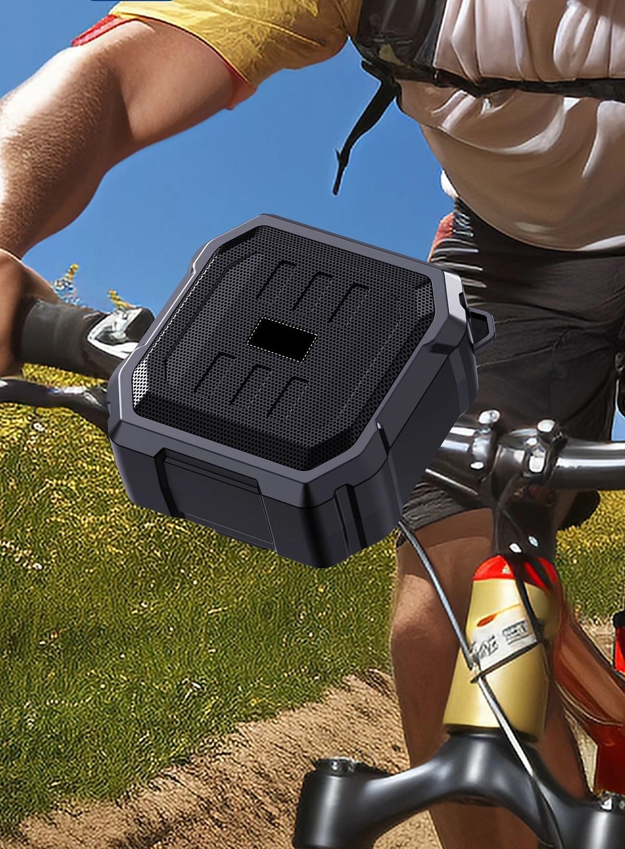 SwYiSm Outdoor Solar Charging Bluetooth Speaker – Portable Wireless Speaker with LED Lighting, FM Radio, and Subwoofer for Cycling & Outdoor Activities - ZAMAR AUDIO SOLUTIONS
