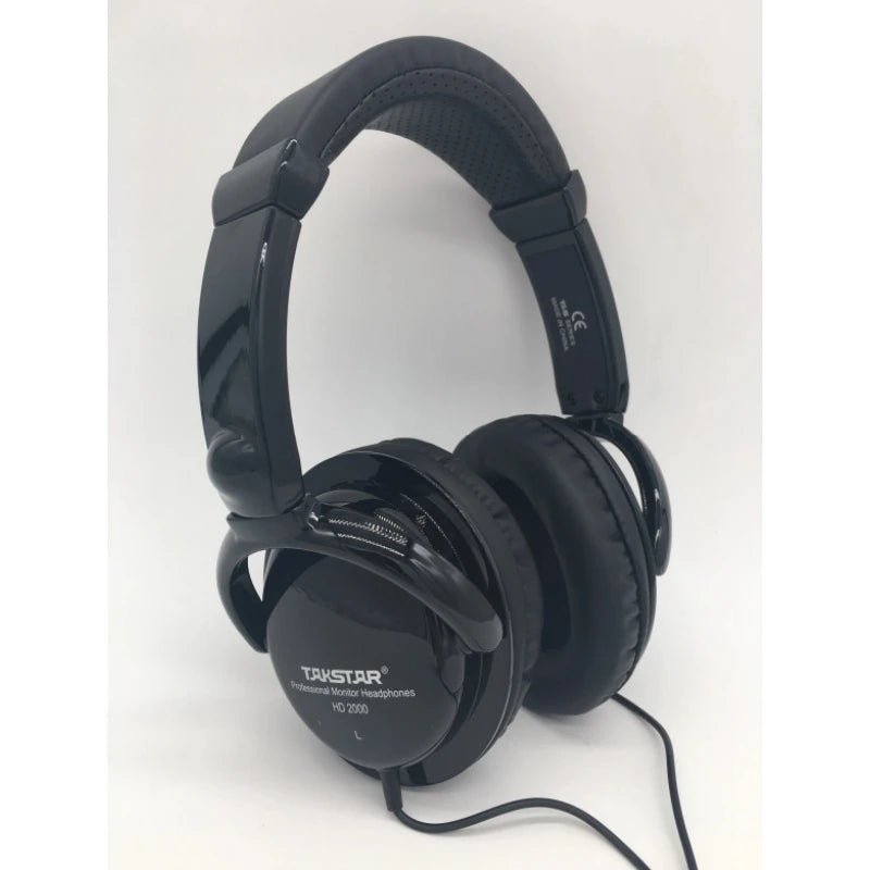 Takstar HD2000 Monitor Headphones – Hi-Fi Stereo Professional Dynamic Headset for Audio Mixing, DJ, and Studio Monitoring - ZAMAR AUDIO SOLUTIONS