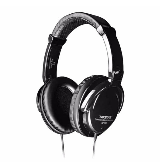 Takstar HD2000 Monitor Headphones – Hi - Fi Stereo Professional Dynamic Headset for Audio Mixing, DJ, and Studio Monitoring - ZAMAR AUDIO SOLUTIONS