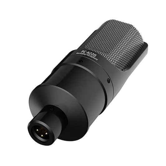 TAKSTAR PC-K220 XLR Condenser Microphone – Professional Wired Recording Mic with Shock Mount for PC & Sound Card Recording - ZAMAR AUDIO SOLUTIONS
