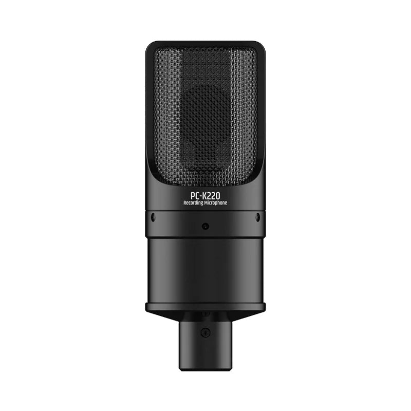 TAKSTAR PC-K220 XLR Condenser Microphone – Professional Wired Recording Mic with Shock Mount for PC & Sound Card Recording - ZAMAR AUDIO SOLUTIONS