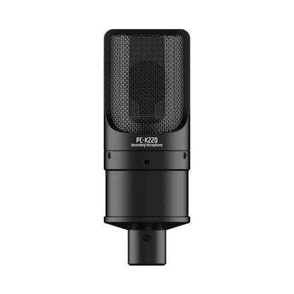 TAKSTAR PC-K220 XLR Condenser Microphone – Professional Wired Recording Mic with Shock Mount for PC & Sound Card Recording - ZAMAR AUDIO SOLUTIONS