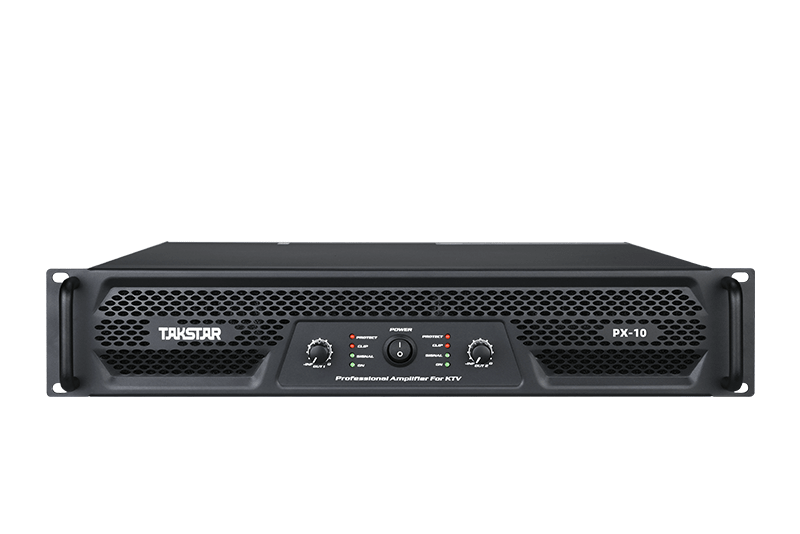 Takstar PX-10 1500W x2 Professional Power Amplifier for PA - ZAMAR AUDIO SOLUTIONS