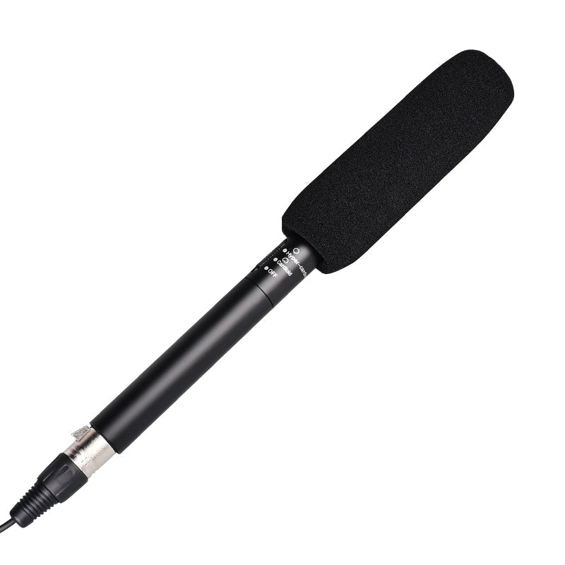 Takstar SGC-578 shotgun microphone Kenya — front view of super-cardioid mic for DSLR video recording