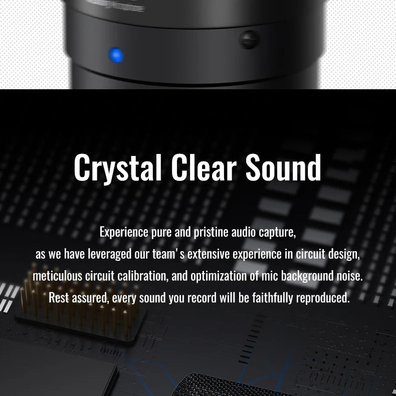 Takstar SM-8B Condenser Studio Microphone for Vocals Recording, Live-Streaming, and YouTube Videos