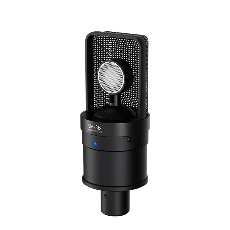 Takstar SM-8B Condenser Studio Microphone for Vocals Recording, Live-Streaming, and YouTube Videos