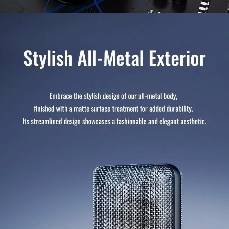 Takstar SM-8B Condenser Studio Microphone for Vocals Recording, Live-Streaming, and YouTube Videos