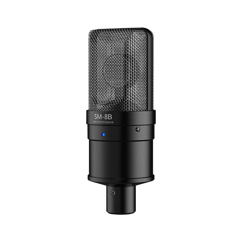 Takstar SM-8B 2nd Gen microphone Kenya — close-up of 16mm gold-plated condenser capsule and metal grille