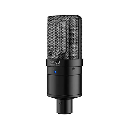 Takstar SM-8B 2nd Gen microphone Kenya — close-up of 16mm gold-plated condenser capsule and metal grille
