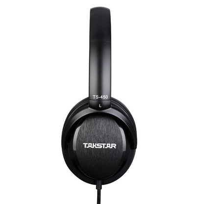 Takstar TS-450 studio headphones Kenya — left ear cup side profile with TS-450 model label visible