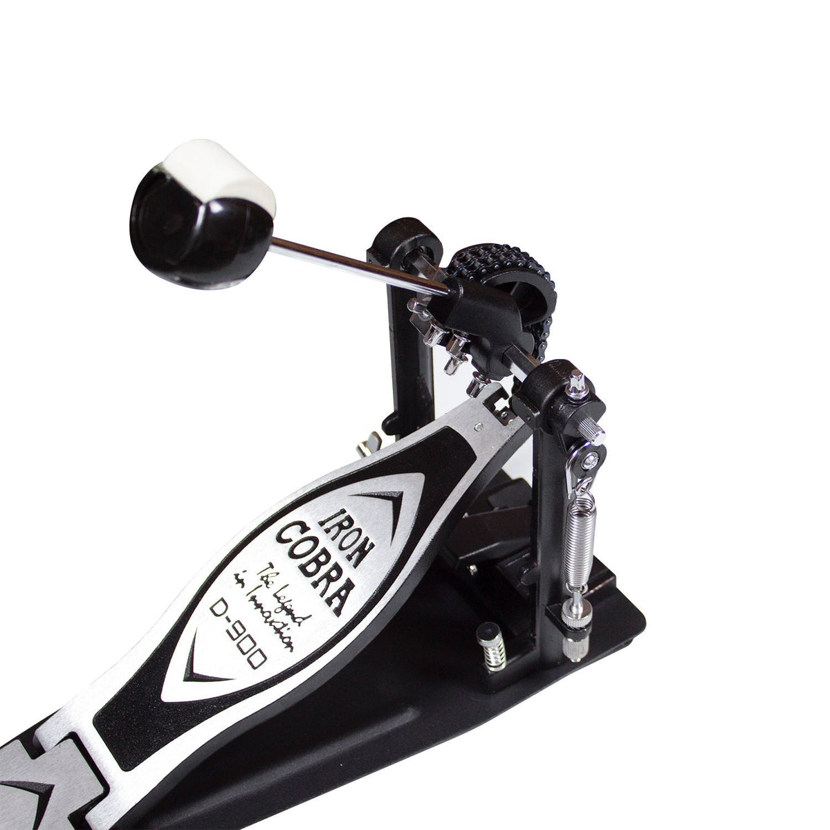Tama Iron Cobra D-900 double kick pedal side profile showing footboard and beaater assembly Kenya